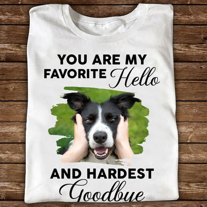 My Favorite Hello - Memorial T-shirt - Personalized Custom Unisex T-Shirt