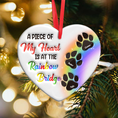 A Piece Of My Heart - Personalized Acrylic Ornament