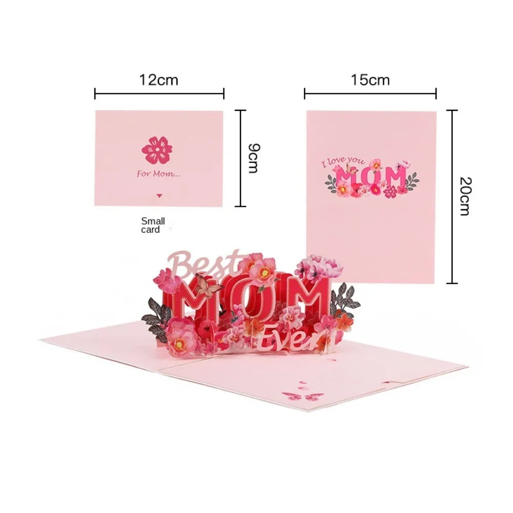 3D Pop Up Floral Bouquet Greeting Cards Sympathy cards for your loved ones