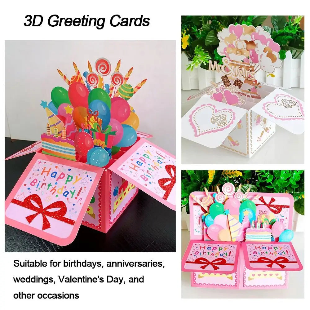 Pop-Up Flowers Bouquet Card Sympathy Cards for your loved ones