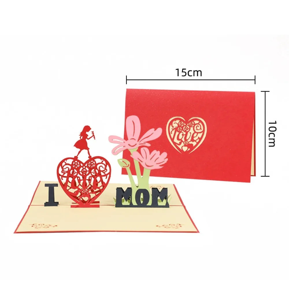 3D Pop Up Floral Bouquet Greeting Cards Sympathy cards for your loved ones