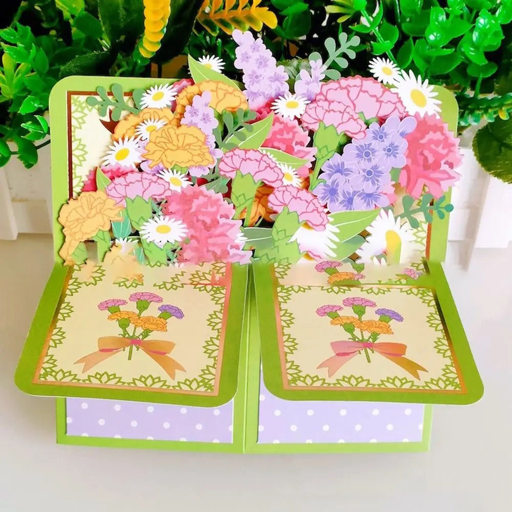 Pop-Up Flowers Bouquet Card Sympathy Cards for your loved ones