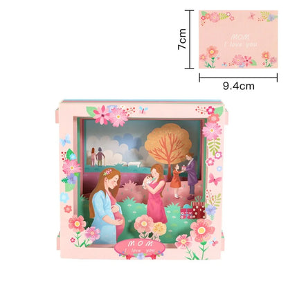 3D Pop Up Floral Bouquet Greeting Cards Sympathy cards for your loved ones